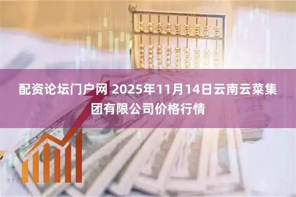 配资论坛门户网 2025年11月14日云南云菜集团有限公司价格行情
